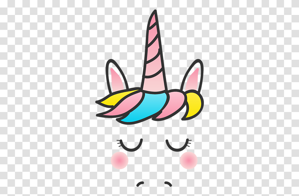 Cute Unicorn Face Bath Towel Unicorn Face, Graphics, Art, Animal, Poster Transparent Png