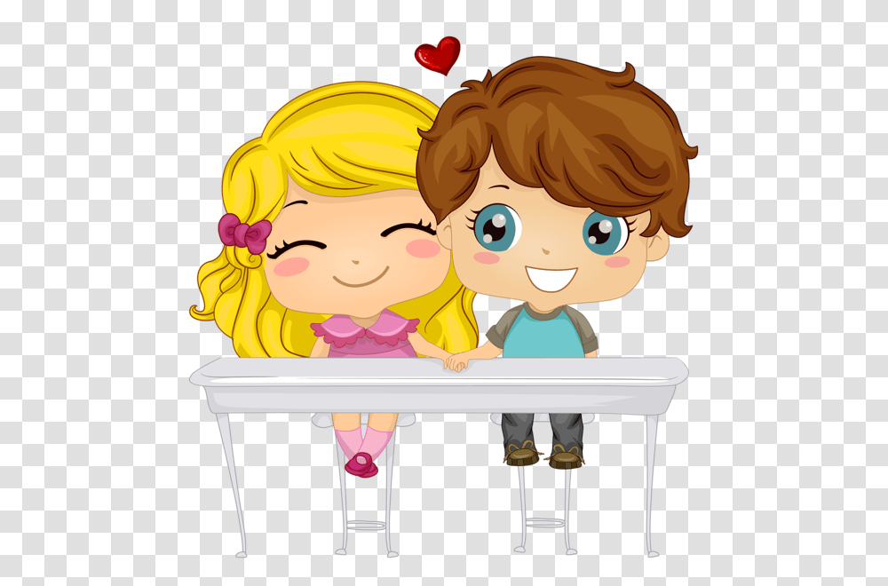 Cute Valentine Kids Clipart, Person, People, Crowd, Girl Transparent Png