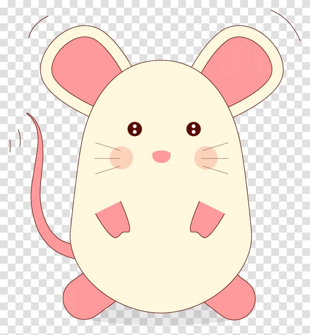 Cute Vector Mouse Cartoon Free Frame Clipart Hnh Chut Hot Hnh, Animal, Mammal, Snowman, Winter Transparent Png