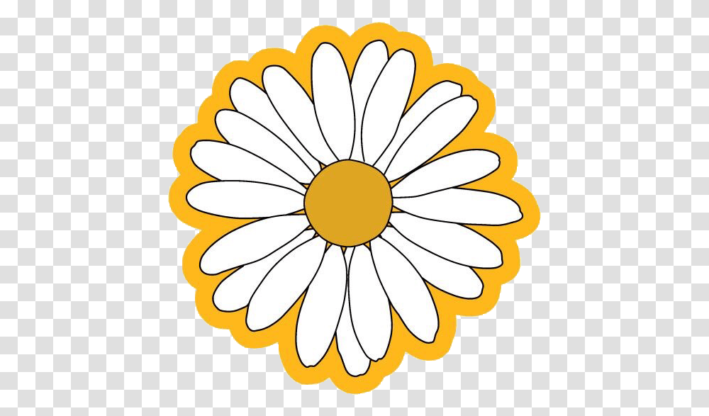 Cute Vsco Yellow Stickers, Plant, Daisy, Flower, Daisies Transparent Png