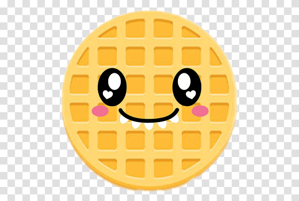 Cute, Waffle, Food, Soccer Ball, Football Transparent Png