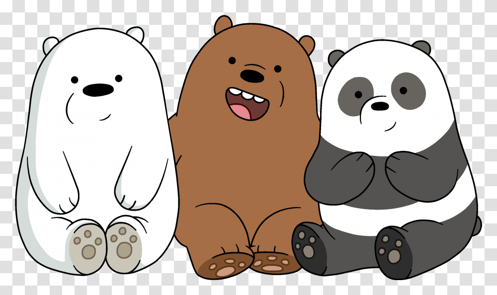 Cute We Bare Bears, Giant Panda, Wildlife, Mammal, Animal Transparent Png