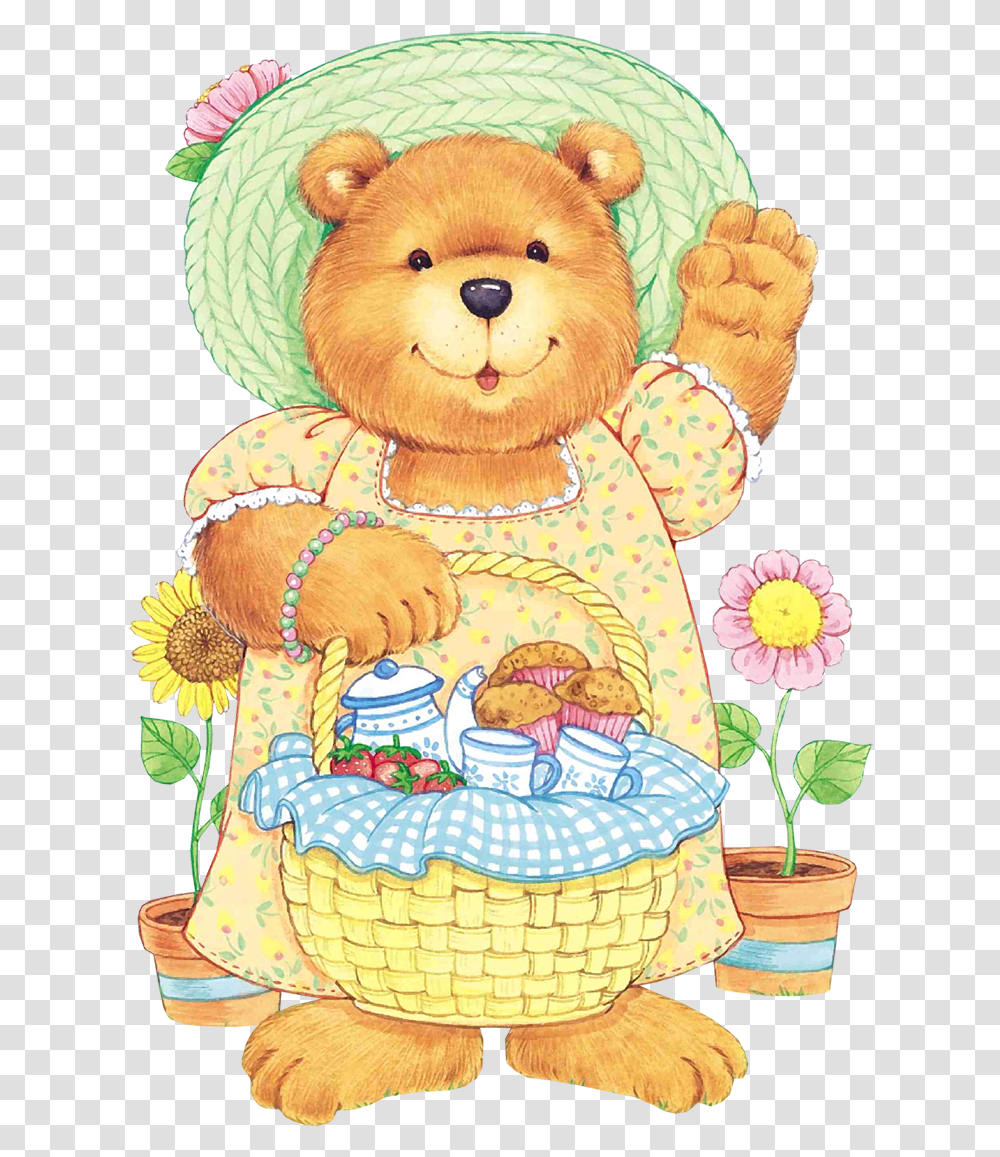 Cute Wednesday Good Morning, Teddy Bear, Toy Transparent Png