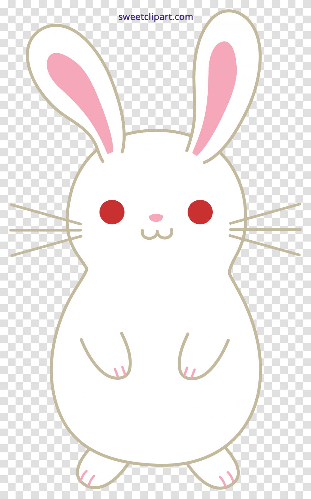 Cute White Albino Bunny Images Easter Bunny Drawing Easy, Label, Text, Outdoors, Graphics Transparent Png