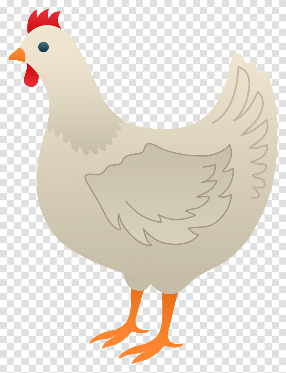Cute White Free Clip Chicken And Chick Clipart, Hen, Poultry, Fowl, Bird Transparent Png