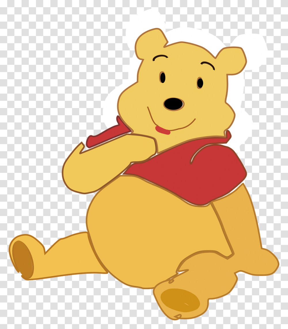 Cute Winnie The Pooh Svg, Teddy Bear, Toy, Snowman, Winter Transparent Png