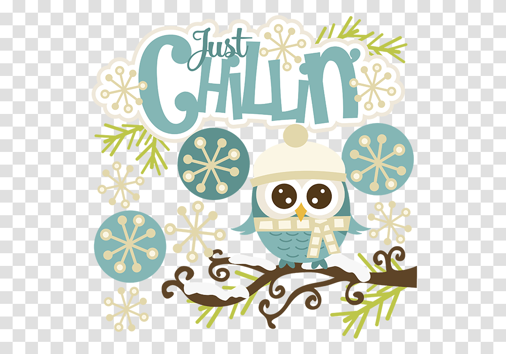 Cute Winter Clipart Free, Poster, Floral Design, Pattern Transparent Png
