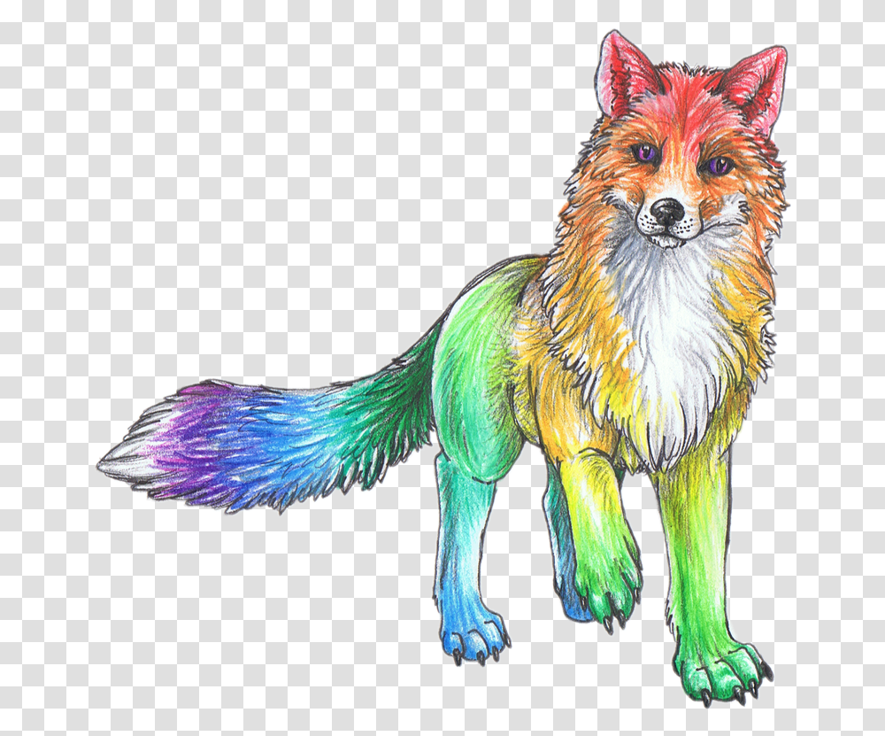 Cute Wolf Cute Animal Drawings, Chicken, Poultry, Fowl, Bird Transparent Png
