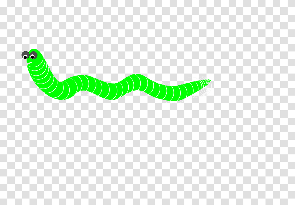 Cute Worm Line Art, Light, Neon, Snake, Reptile Transparent Png