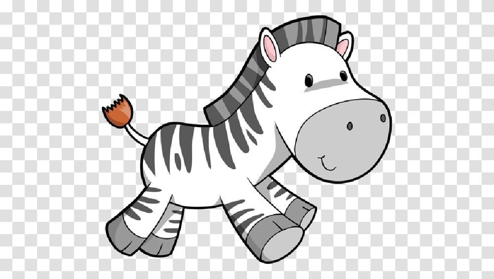 Cute Zebra Clipart, Mammal, Animal, Building, Pig Transparent Png