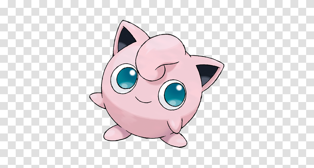 Cutest Video Game Characters Part 1 Pokemon Jigglypuff, Piggy Bank, Mammal, Animal, Snout Transparent Png