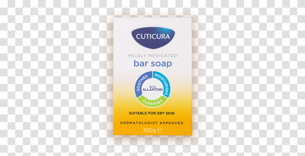 Cuticura Mildly Medicated Bar Soap, Bottle, Cosmetics, Sunscreen Transparent Png