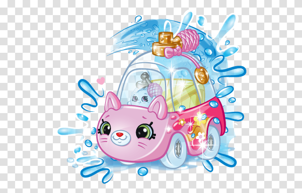 Cutie Cars Coloring Pages Shopkins, Birthday Cake, Food Transparent Png
