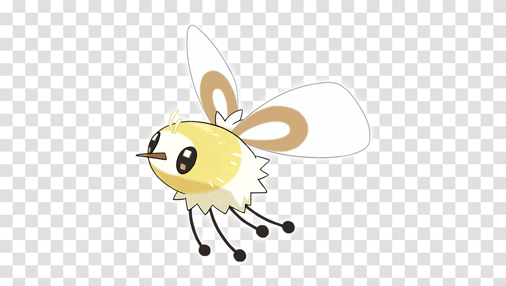 Cutiefly Pokdex The Official Pokmon Website In India Gamefreak Logo, Animal, Daisy, Flower, Plant Transparent Png