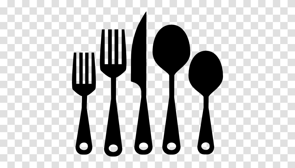Cutlery Kitchen Set, Fork Transparent Png