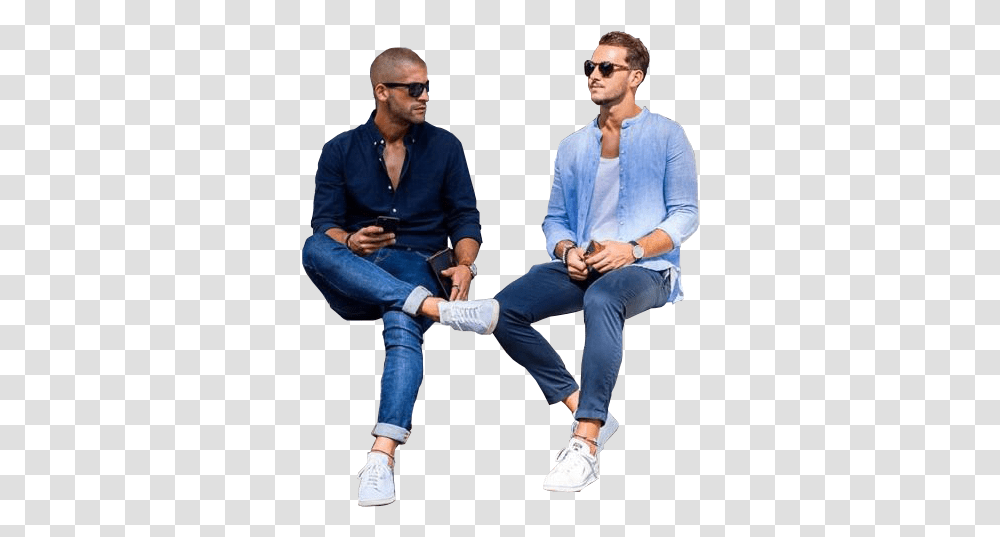 Cutout Boys Sitting People Cut Out People Sitting Summer, Person, Clothing, Pants, Footwear Transparent Png