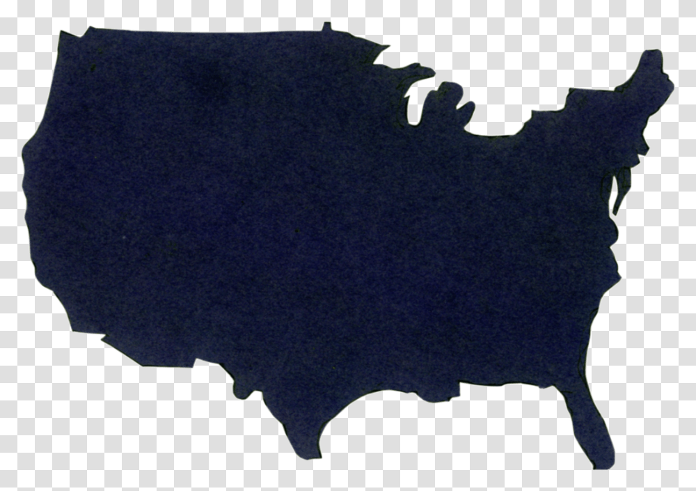 Cutout Paper Map Of United States Map Of United States Cutout, Canopy, Awning, Patio Umbrella Transparent Png