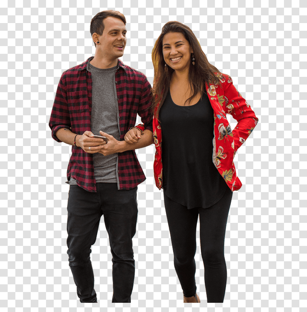 Cutout Standing, Person, Sleeve, Long Sleeve Transparent Png