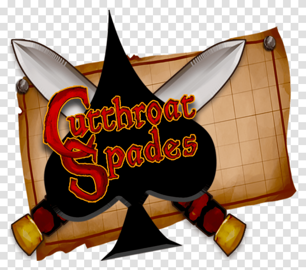 Cutthroat Spades Title, Leisure Activities Transparent Png