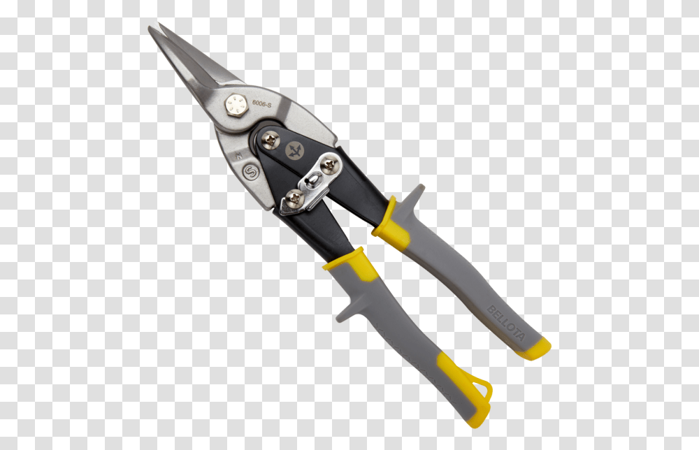Cutting Tools Bellota Straight Tin Snips, Weapon, Weaponry, Blade, Scissors Transparent Png