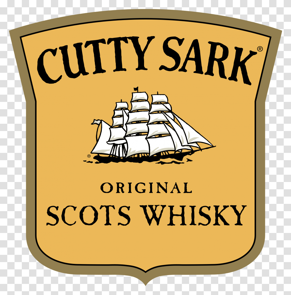 Cutty Sark Logo Vector, Label, Word Transparent Png