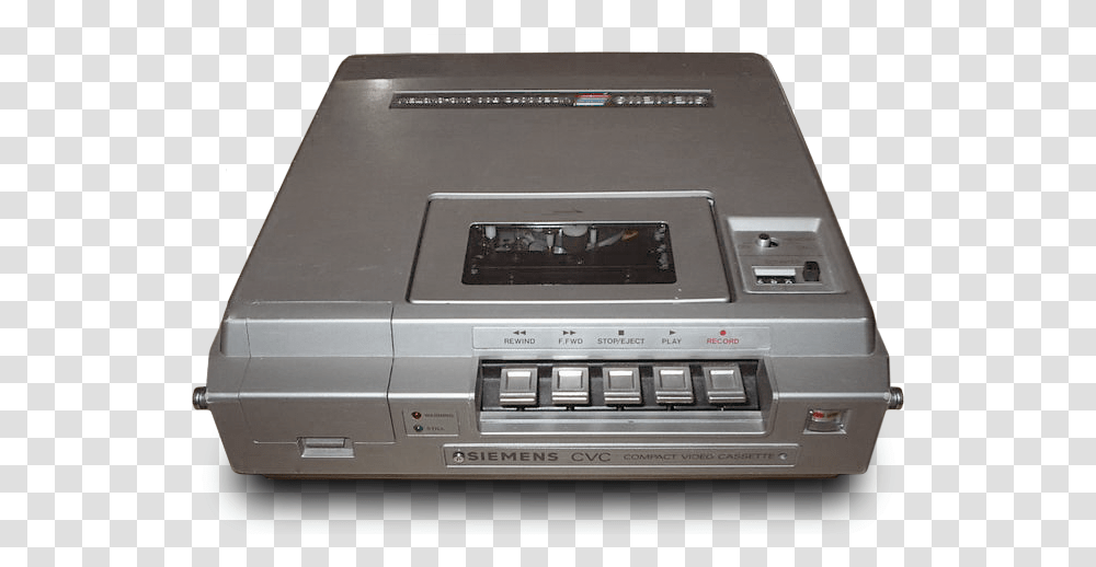 Cvc Video Recorder Cassette Tape, Electronics, Tape Player, Cassette Player, Laptop Transparent Png