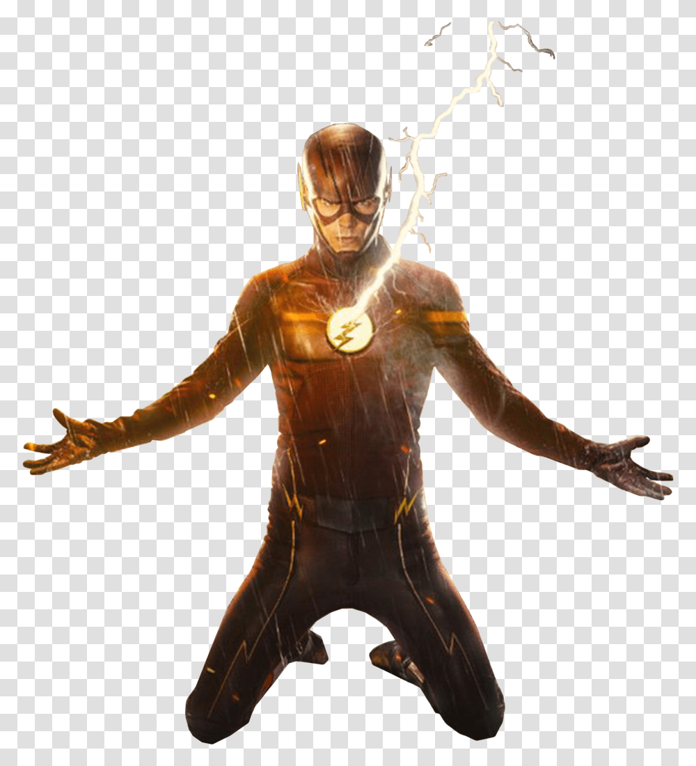 Cw Flash, Person, Human, Figurine Transparent Png