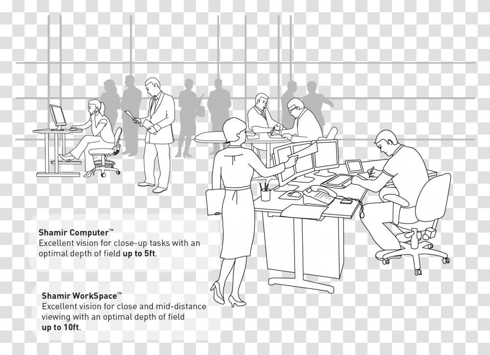 Cw Image Cartoon, Person, Building, Crowd, Clinic Transparent Png
