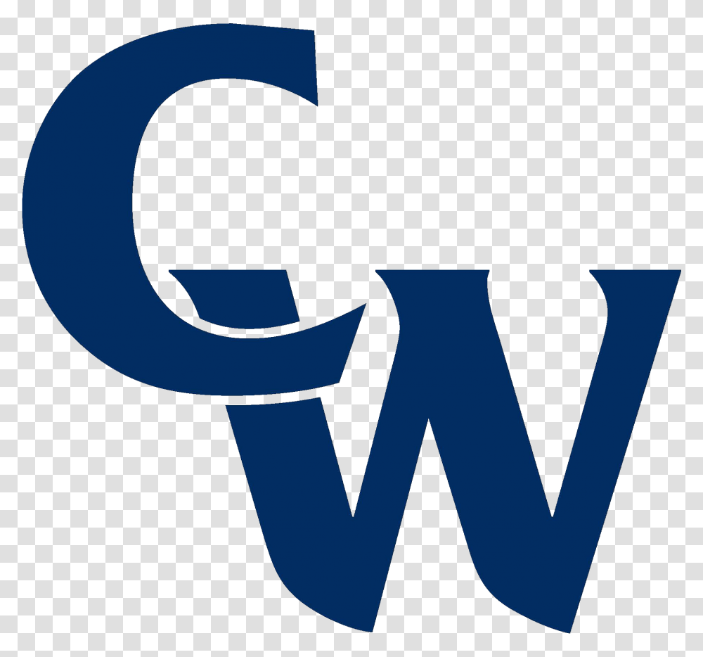 Cw Logo Conrad Weiser High School Logo Conrad Weiser Scouts Football, Symbol, Text, Alphabet, Trademark Transparent Png