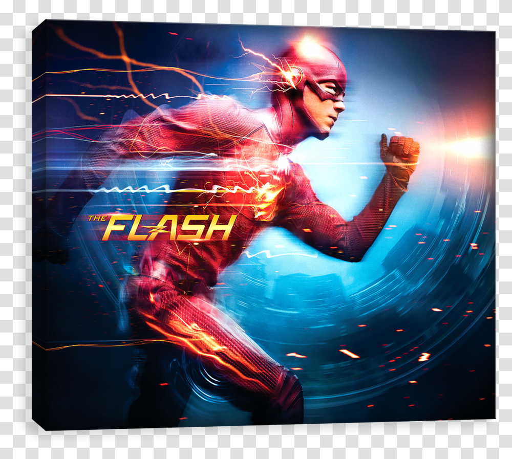 Cw S Flash Flash Series, Person, Monitor, Screen, Electronics Transparent Png