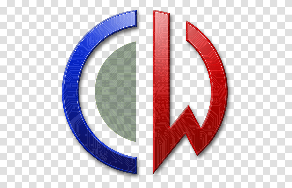 Cw Software Logo Circle, Trademark, Alphabet Transparent Png