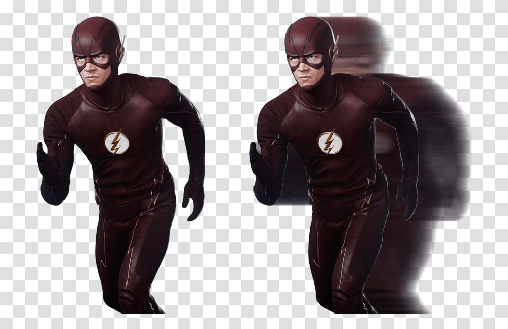 Cw The Flash Running Flash Barry Allen, Person, Long Sleeve, People Transparent Png