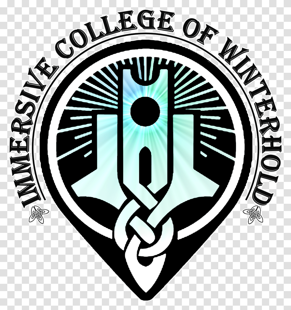 Cwimain Skyrim College Of Winterhold T Shirt, Emblem, Logo, Trademark Transparent Png