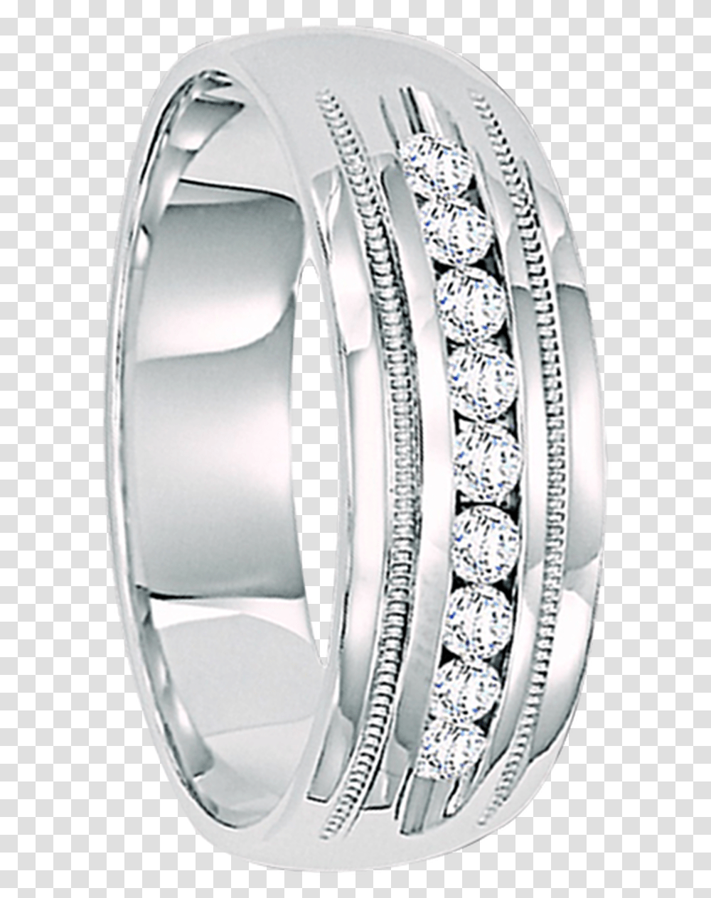 Cwt Mens Diamond Wedding Bands 14kt Engagement Ring, Platinum, Gemstone, Jewelry, Accessories Transparent Png