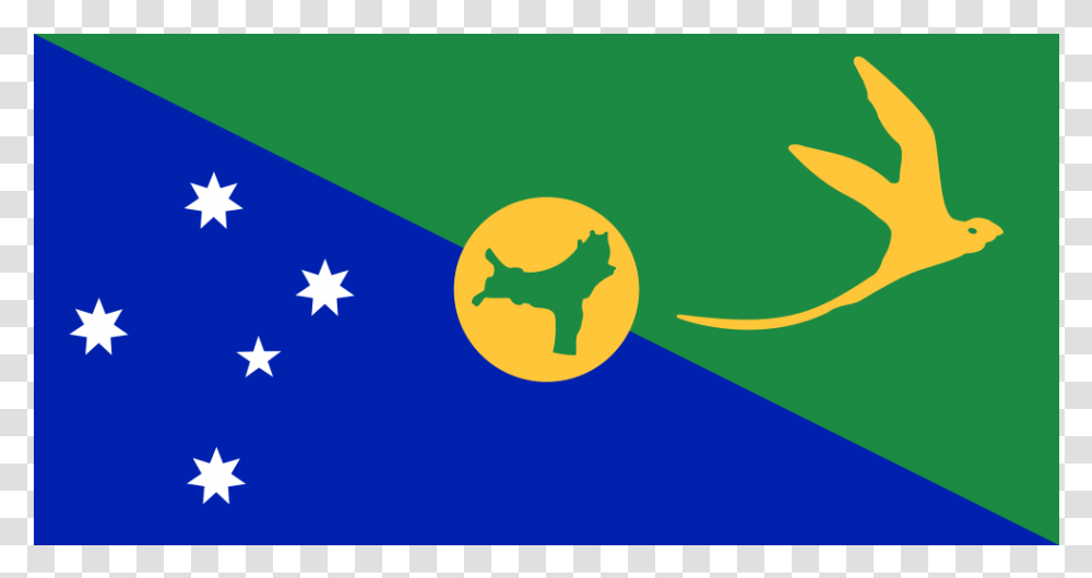 Cx Christmas Island Flag Icon Christmas Island Flag, Star Symbol, Outdoors, Logo Transparent Png