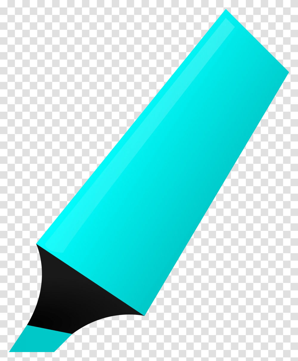 Cyan Highlighter Icons, Lighting, Marker, Cylinder Transparent Png