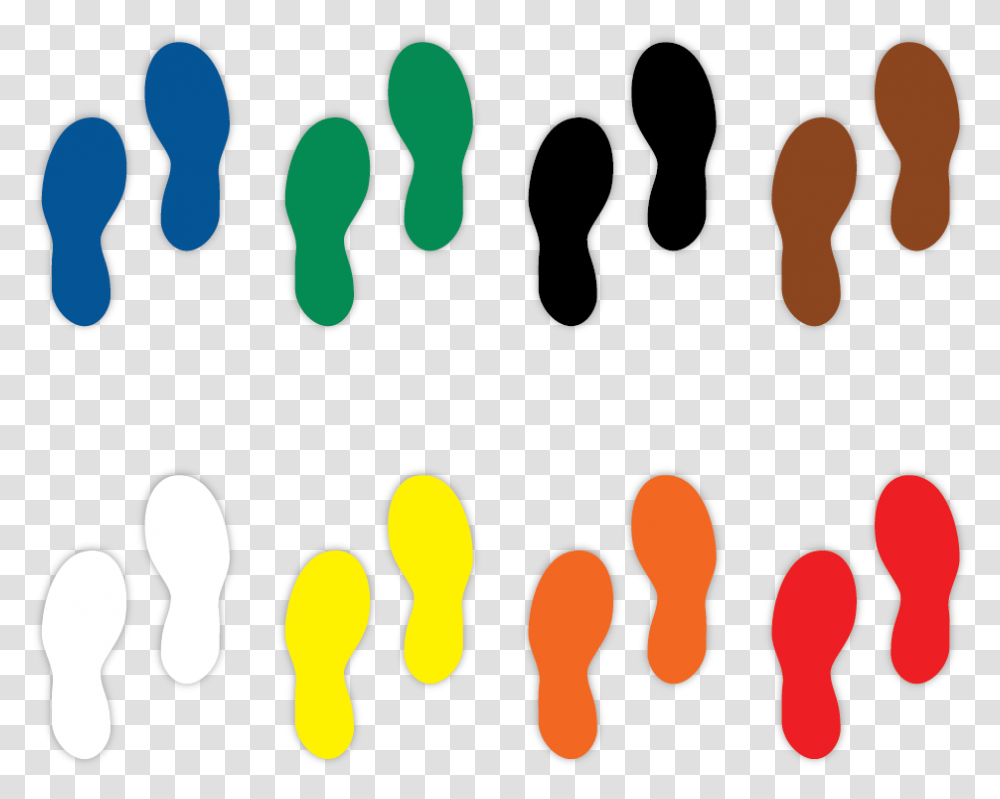 Cyanvis 5slean Marker Colours, Alphabet, Footprint Transparent Png