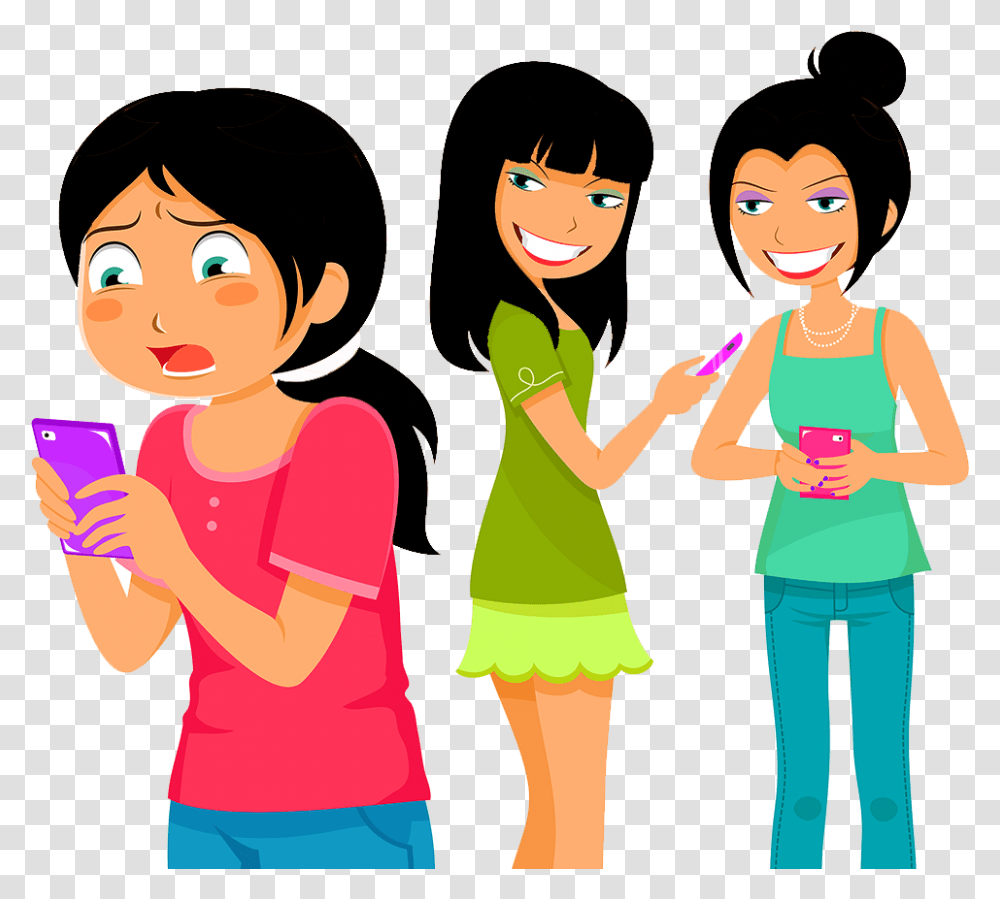 Cyber Bullying Childsafenet Cyberbullying, Person, Female, People, Girl Transparent Png