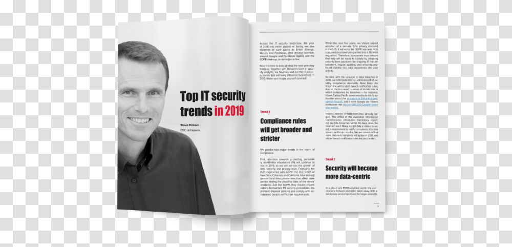 Cyber Chief Magazine Flyer, Person, Advertisement, Face, Poster Transparent Png
