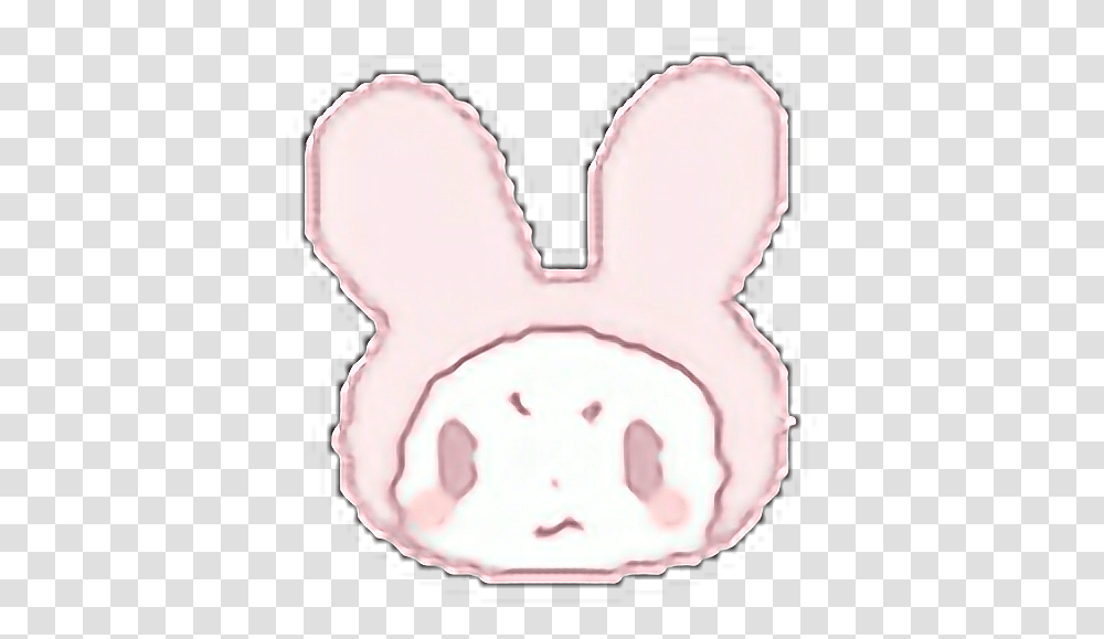 Cyber Loli Cute Kawaii Bunny Pink Animal, Diaper, Sweets, Food, Confectionery Transparent Png