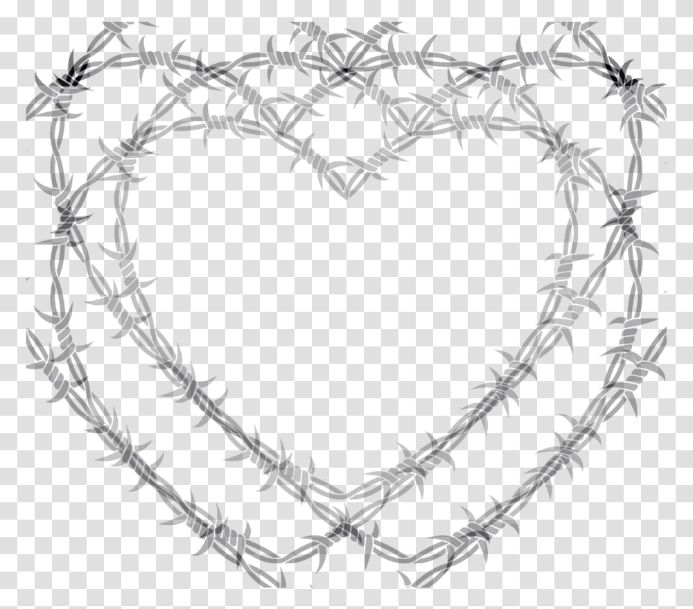 Cyber Punk Cyberpunk Metal Steel Wire Barbedwire Barbed Wire, Pattern, Apparel Transparent Png