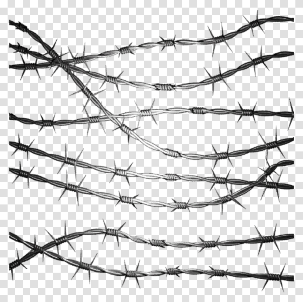 Cyber Punk Cyberpunk Metal Steel Wire Barbedwire Barbed Wire Transparent Png