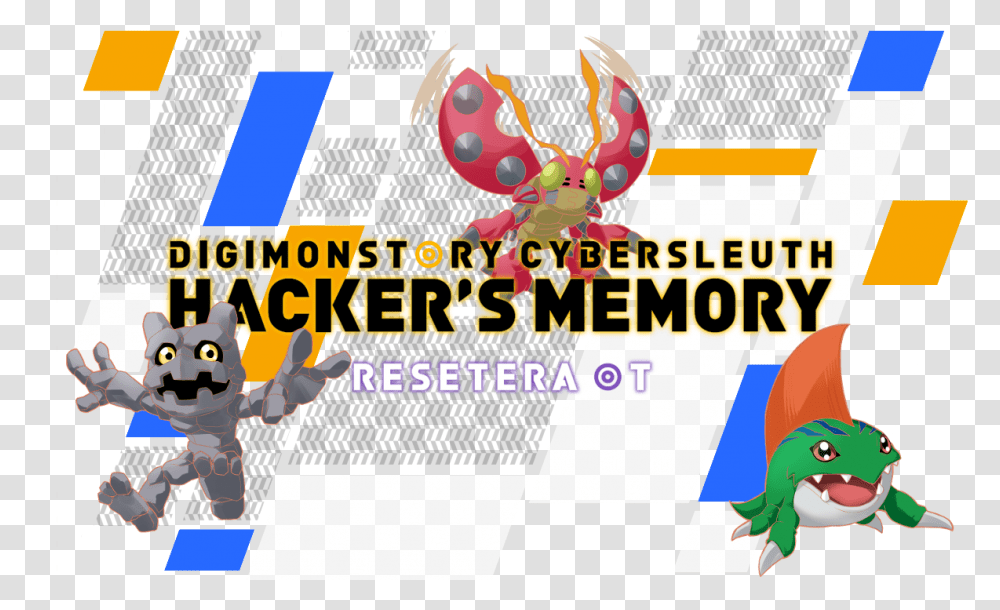 Cyber Sleuth Bandai Namco Games Digimon Story Cyber Digimon Hackers Memory Logo, Text, Art, Crowd, Statue Transparent Png