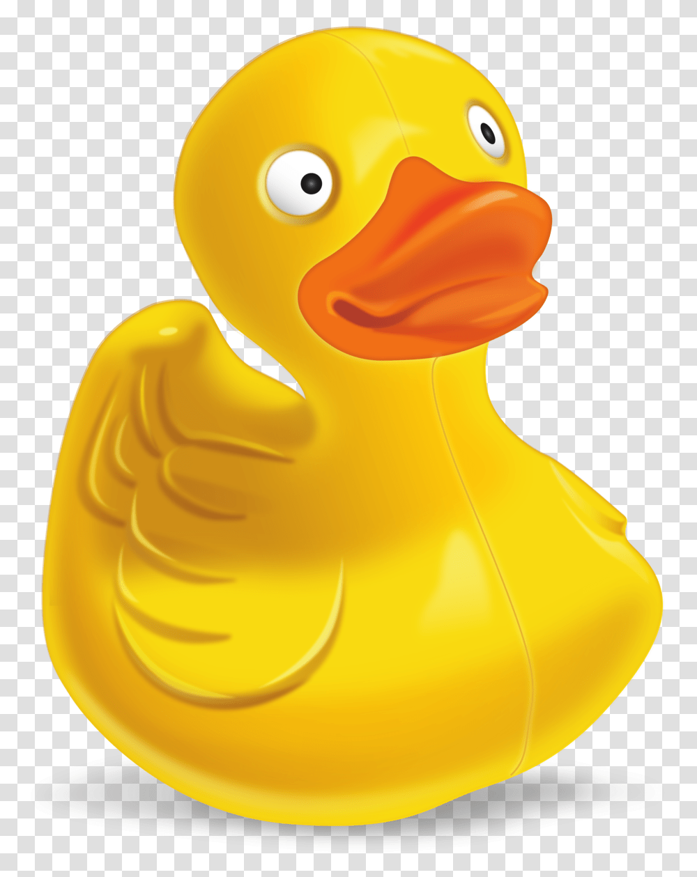 Cyberduck Icon Rubber Ducky In Water Clipart, Animal, Bird, Toy Transparent Png