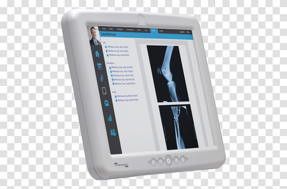 Cybermed M17s Medical Device Computer Tablet Computer, Electronics, Mobile Phone, Cell Phone, Person Transparent Png