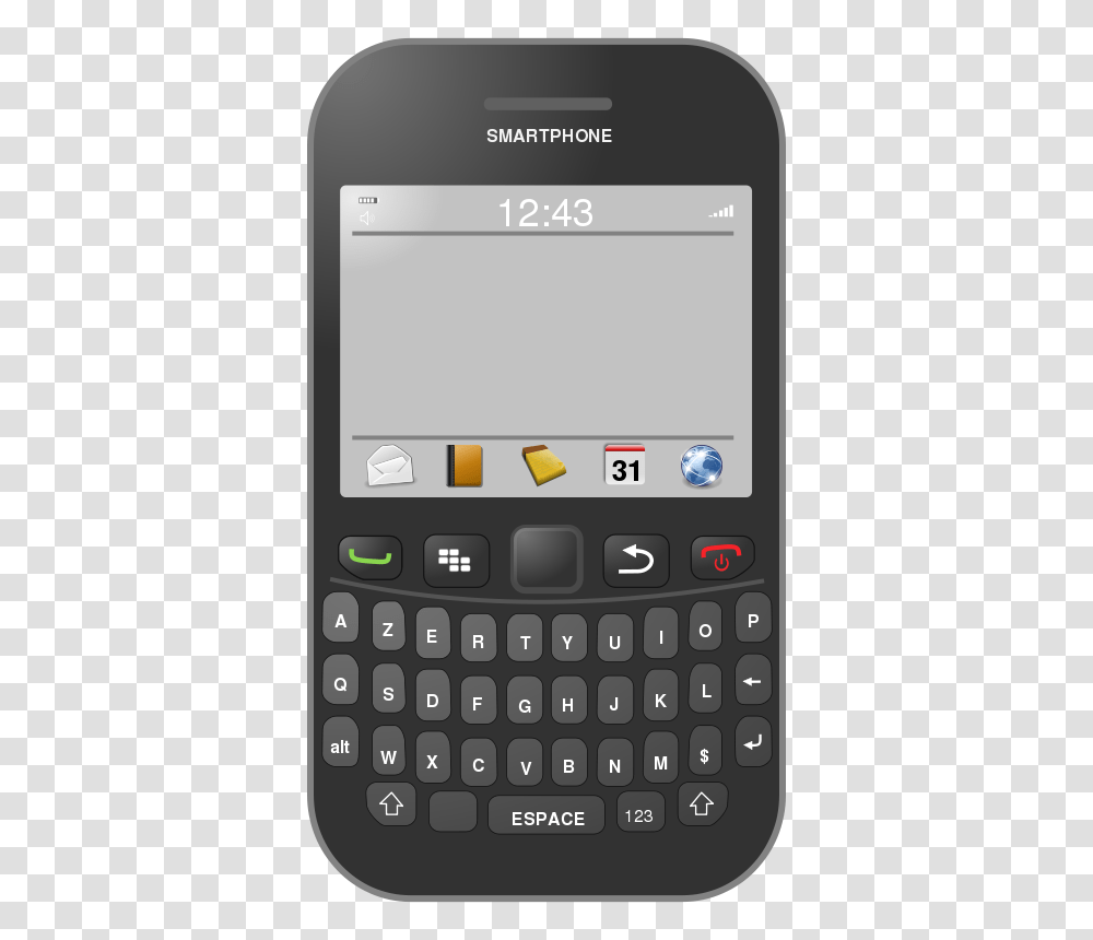 Cyberscooty Smartphone Azerty, Technology, Mobile Phone, Electronics, Cell Phone Transparent Png