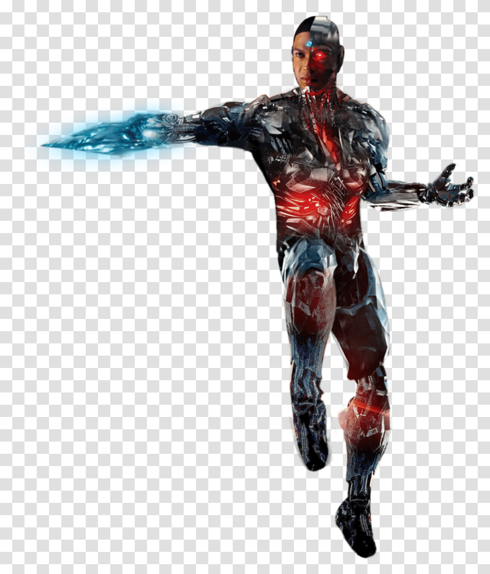 Cyborg Black Lightning Commissioner Gordon Doomsday, Person, Human, Helmet Transparent Png