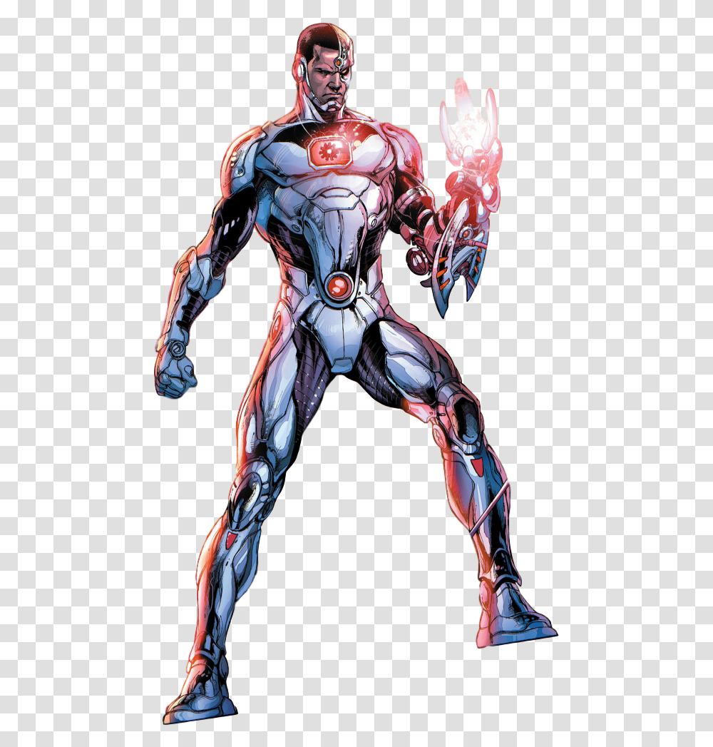 Cyborg Black Lightning Superman Superhero The New Cyborg, Person, Veins Transparent Png