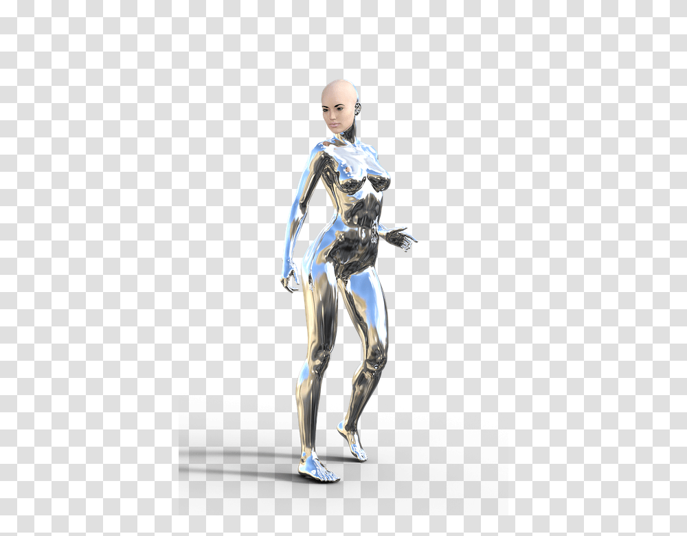 Cyborg, Fantasy, Person, Human, Long Sleeve Transparent Png