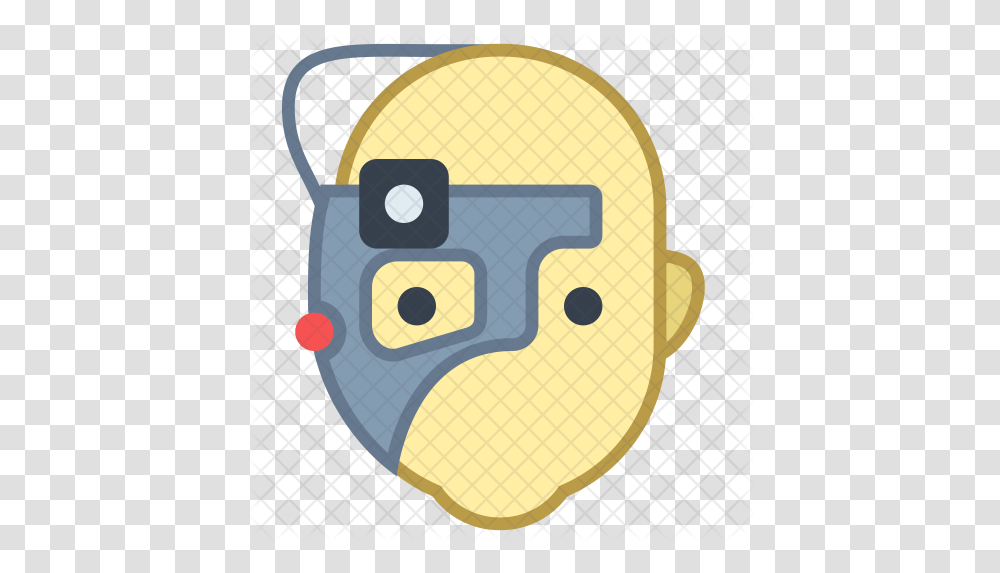 Cyborg Icon Happy, Security, Armor Transparent Png